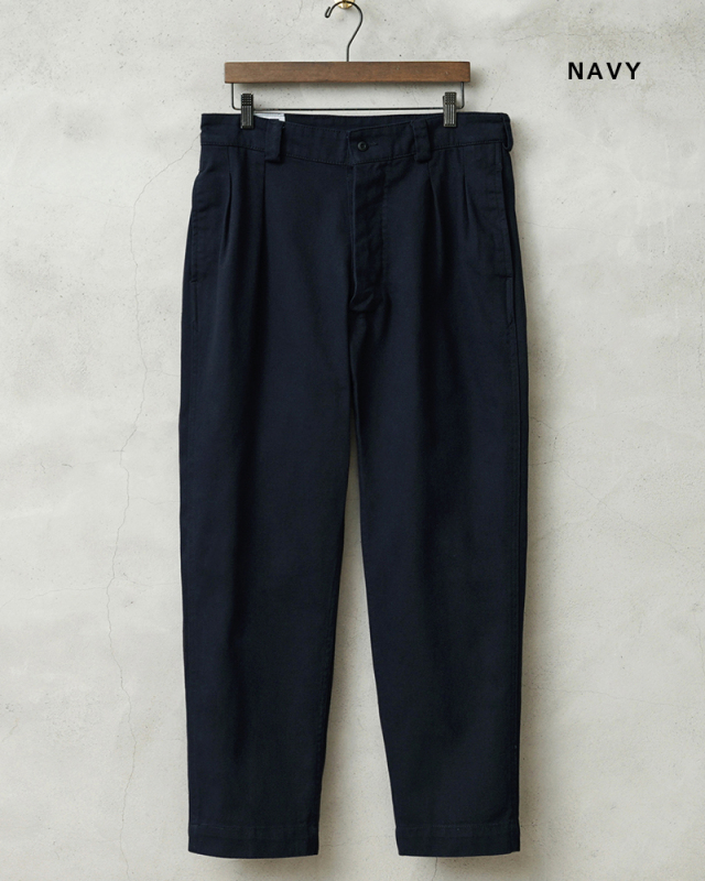 【極上ヴィンテージ品】60s ツータック スーパーワイドスラックス ネイビー 極上ヴィンテージ品】60s ツータック スーパーワイドスラックス