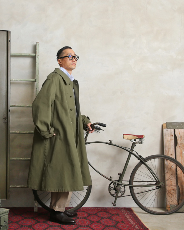 ねこたまりさん専用フランス軍 MOTORCYCLE COAT（モーターサイクルコ ねこたまりさん専用フランス軍 MOTORCYCLE COAT（モーター