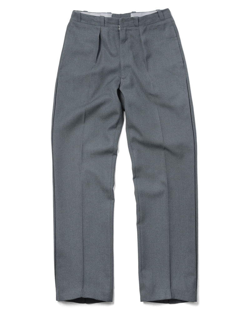 実物 スイス軍 M-72 SERVICE パンツ フロントボタン CHARCOAL USED