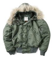 ALPHA アルファ MADE IN U.S.A N-2B フライトジャケット SAGE【T】