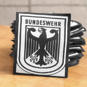 実物 新品 デッドストック ドイツ軍 BUNDESWEHR パッチ（ワッペン）ブラックフレーム【T】