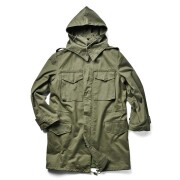 実物 ギリシャ軍 フィールドジャケット ジップフロント USED