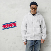 SOFFE ソフィー D1075419 OFFICIAL LICENSE U.S.AIR FORCE トレーニング スウェット ジップ フーディ / フルジップパーカー