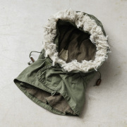 実物 USED 米軍 M-65用フード アクリルファー