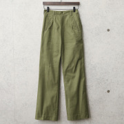 実物 新品 デッドストック ルーマニア軍 1970’s レディース ワークパンツ
