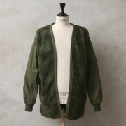 実物 USED オランダ軍 ボアライナー OLIVE