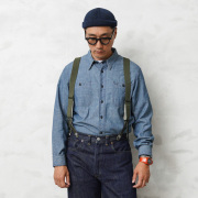 実物 USED ドイツ軍 BW Y型サスペンダー #1