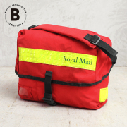 実物 USED イギリス ROYAL MAIL メッセンジャーバッグ イエローリフレクター コンディションB