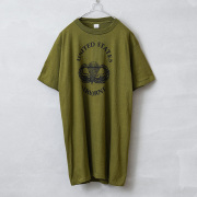 MADE IN USA デッドストック United States Army Airborne アメリカ陸軍空挺部隊 プリントTシャツ