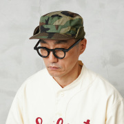実物 新品 デッドストック 米軍 BDU パトロールキャップ WOODLAND