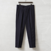 実物 USED スウェーデン軍 ツータック トラウザーズ DARK NAVY