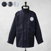 実物 新品 デッドストック オランダ軍 フリースライナー付き スタンドカラー フィールドジャケット NAVY