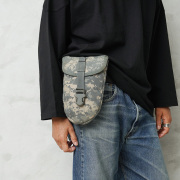 実物 USED 米軍 MOLLE II ENTRENCHING TOOL POUCH ASSENBLY ショベルポーチ ACU（UCP）