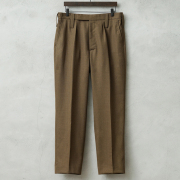 実物 USED イギリス陸軍 ALL RANKS BARRACK DRESS トラウザーズ / オフィサーパンツ ブラウン