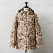 実物 USED 米海軍 NWU GORE-TEXパーカー TYPEII AOR1 DESERT