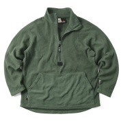 実物 USED 米軍 USMC プルオーバー POLARTEC フリースライナー OD
