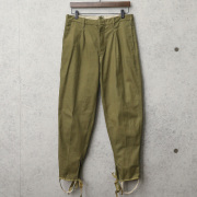 実物 USED ルーマニア軍 コットン ワークパンツ