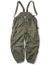 実物 USED オーストリア軍 サスペンダー付き オーバーパンツ