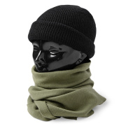 実物 USED オランダ軍 ネックロール マフラー OLIVE