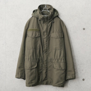 実物 USED オーストリア軍 ウォータープルーフ M-65 フィールドジャケット