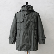 実物 新品 デッドストック ギリシャ軍 フィールドジャケット ライナー付き ダークグレー