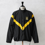 実物 USED 米軍 U.S.ARMY BLACK APFU トレーニングジャケット