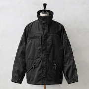 実物 USED オーストリア軍 パラトルーパージャケット DEEP BLACK染め