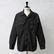 実物 新品 デッドストック イギリス軍 TROPICAL COMBAT ジャケット デザートDPMカモ DEEP BLACK染め