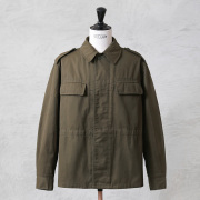 実物 USED チェコ軍 M-85 ジャケット オリーブ バックポケット付き