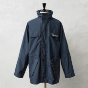 実物 新品 デッドストック スペイン Correos ナイロン レインジャケット
