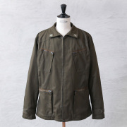 実物 USED イタリア軍 パラトルーパージャケット ライナー付き オリーブ