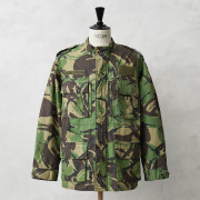 実物 USED ポルトガル軍 リップストップ フィールドジャケット DPMカモ