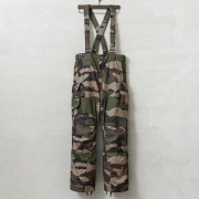 実物 新品 デッドストック フランス軍 FELIN T4 S1 コンバットパンツ CCEカモ サスペンダー＆ニーパッド付き