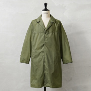 実物 USED フランス軍 レインコート OD