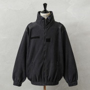 実物 USED フランス軍 コールドウェザー フリースジャケット DARK NAVY