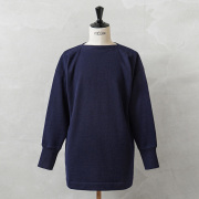 実物 新品 デッドストック イタリア軍 M.M. ボートネック セーター NAVY / イタリア海軍