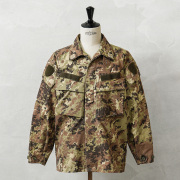 実物 USED イタリア軍 リップストップ コンバットジャケット ベジタトカモ TYPE 1