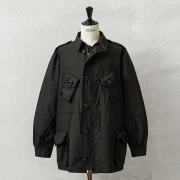 実物 新品 デッドストック カナダ軍 GS MK-2 カナディアン コンバット シェル ジャケット ノーマルカラー DEEP BLACK染め / MK2