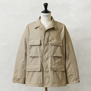 MADE IN USA 新品 米軍 デッドストック BDU ジャケット カーキ 後期型タイプ ウエストアジャスター無し