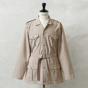 実物 新品 デッドストック フランス軍 外国人部隊 TROPICAL サファリジャケット ベルト付き