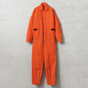 実物 新品 デッドストック カナダ軍 RESCUE SPECIALIST フライヤーズ カバーオール BRIGHT ORANGE