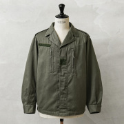 実物 USED フランス軍 F-2 ジャケット オリーブ 2ポケット