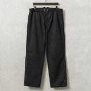 実物 新品 デッドストック ドイツ軍 BW コットン ワークパンツ BLACK染め