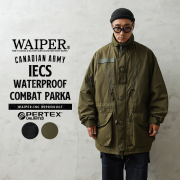 WAIPER.inc カナダ軍 IECS WATERPROOF コンバットパーカー PERTEX UNLIMITED【WP1069】【T】