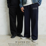 WAIPER.inc REFLECTIVE LOGO スウェットパンツ【WP1177】【T】