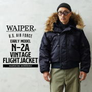 WAIPER.inc 米軍 初期型 N-2A VINTAGE フライトジャケット【WP149】【T】
