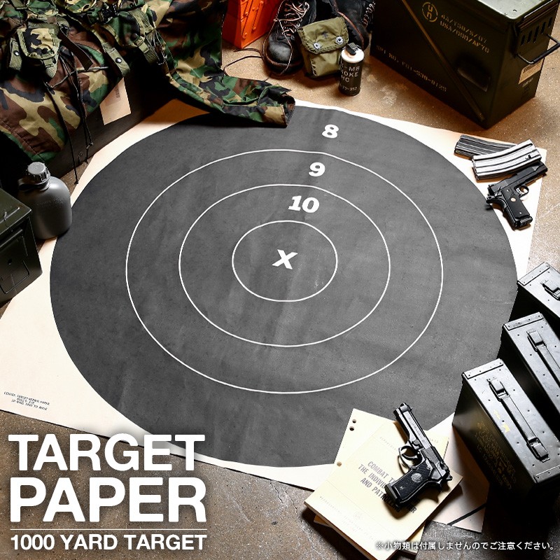 実物 新品 米軍 1000 YARD ターゲット【T】