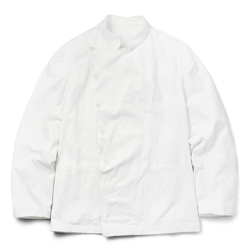 実物 新品 イタリア軍 コックジャケット ホワイト