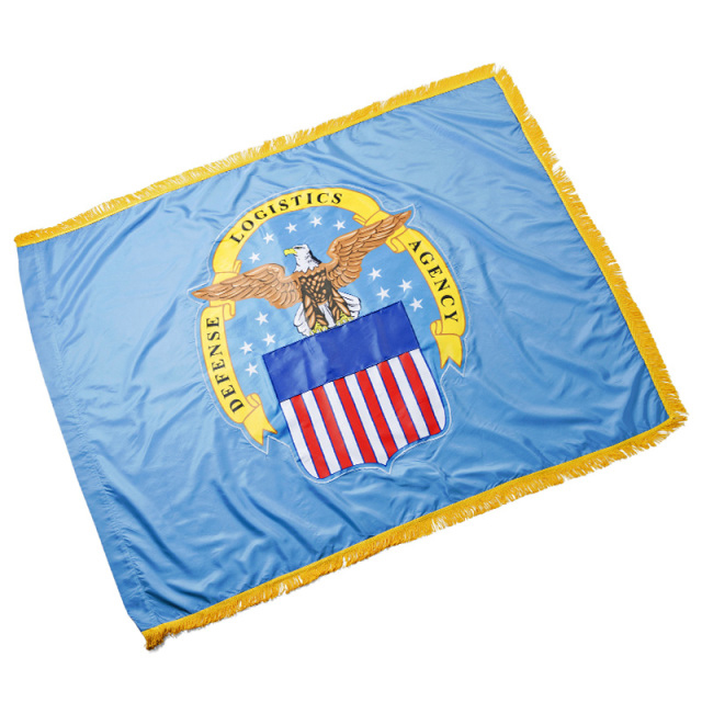 実物 新品 米軍 DEFENSE LOGISTICS AGENCY フラッグ
