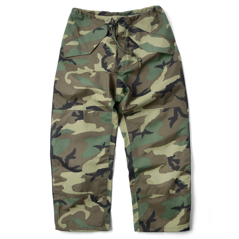 実物 新品 米軍 コールドウェザー GORE-TEX パンツ WOODLAND CAMO SMALL-SHORT